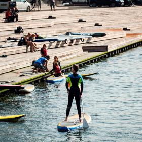 SUP event i Aarhus